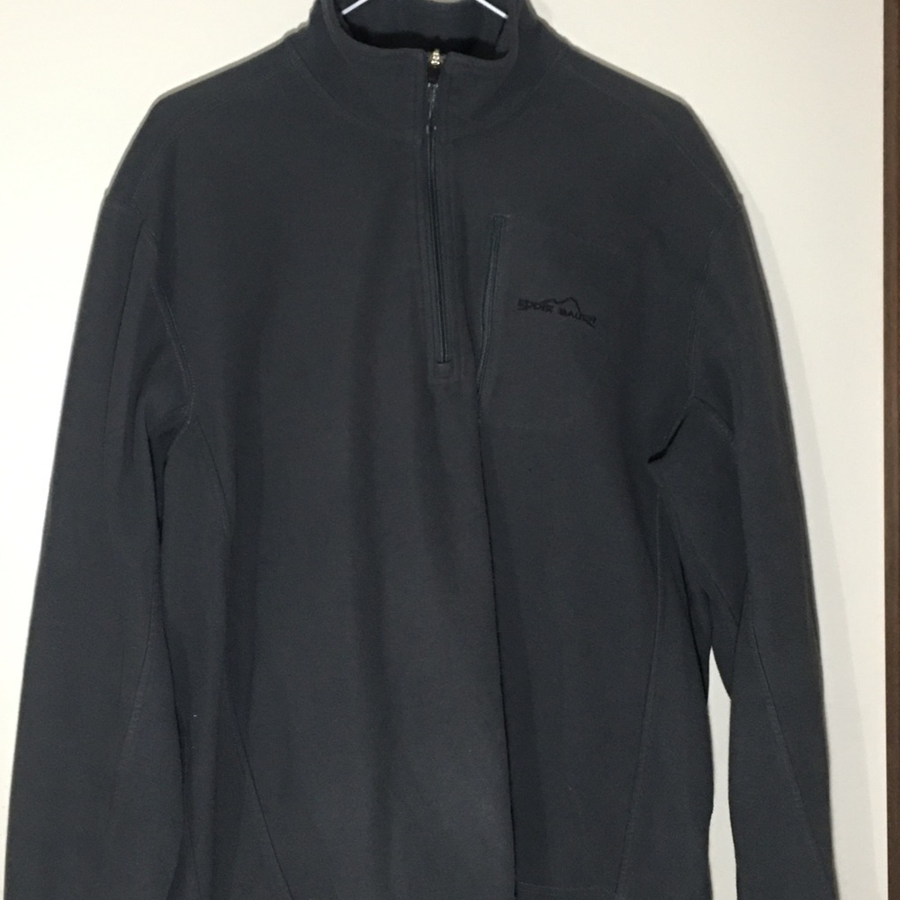 Eddie Bauer men’s half zip pull over